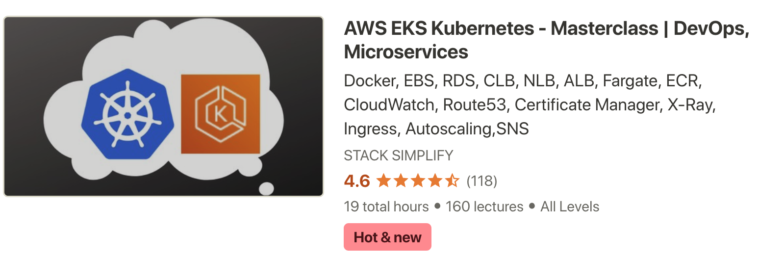 AWS EKS Kubernetes - Masterclass