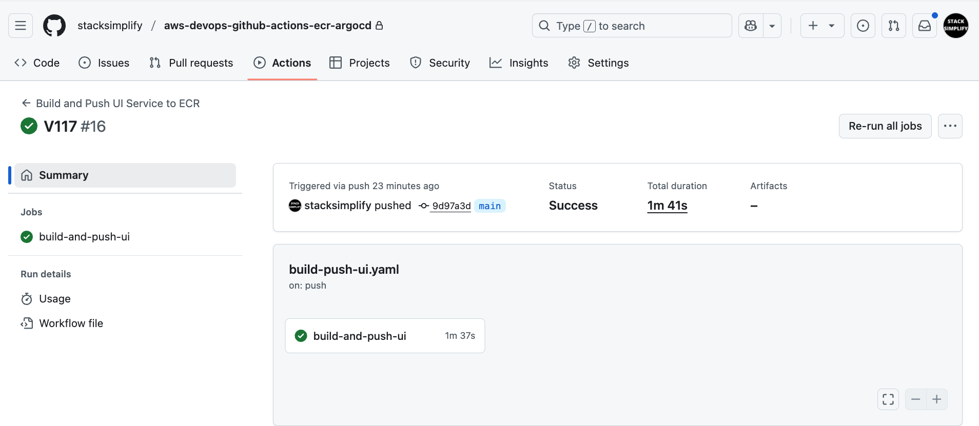 GitHub Actions Job